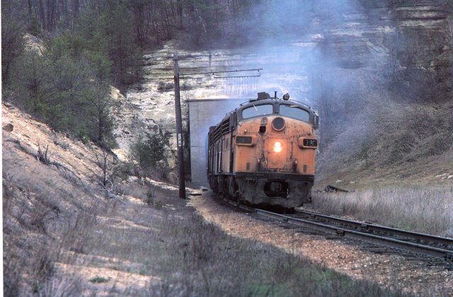 MILW 79C Tunnel City 1976 RP